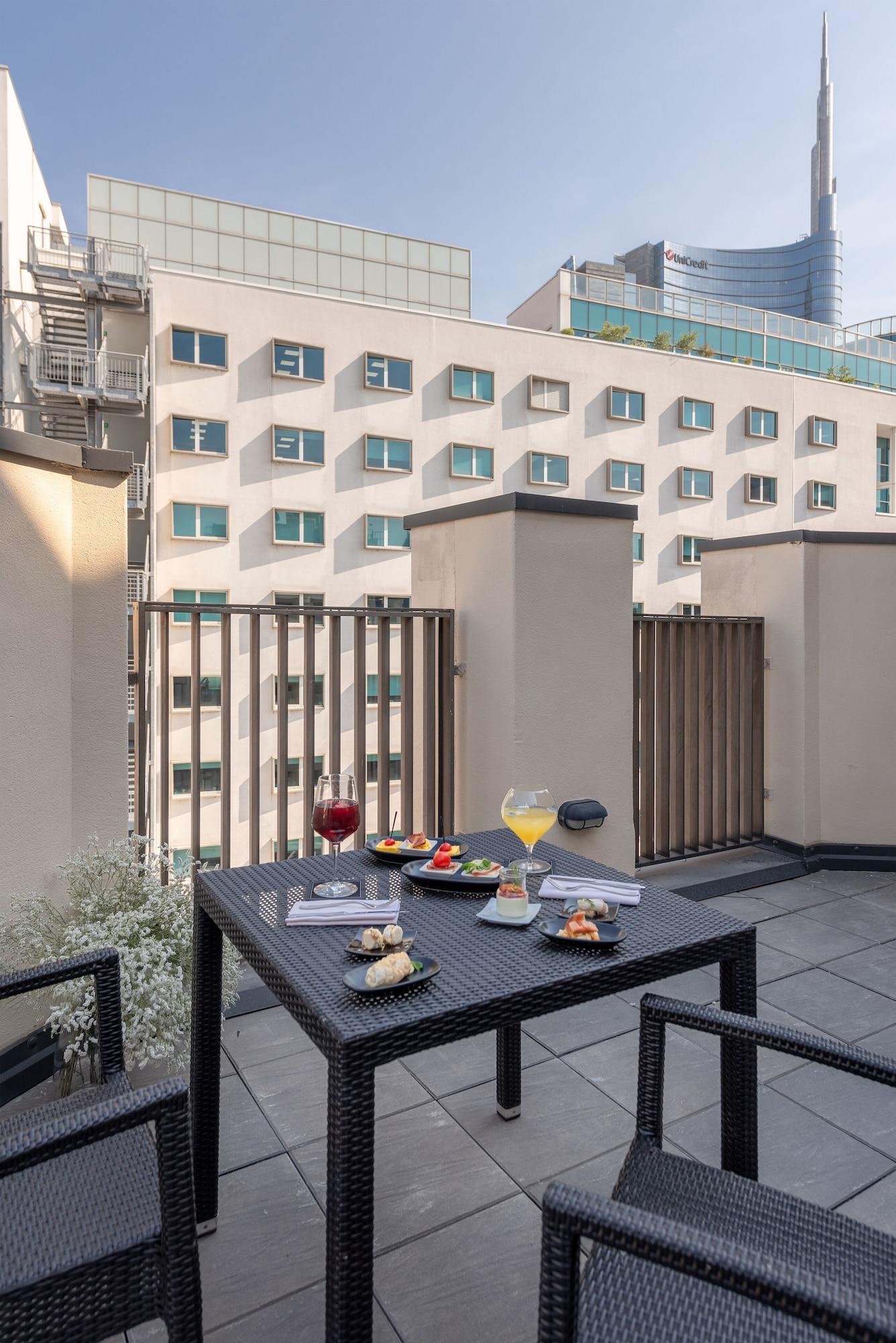 Hotel Tocq Milan Bagian luar foto